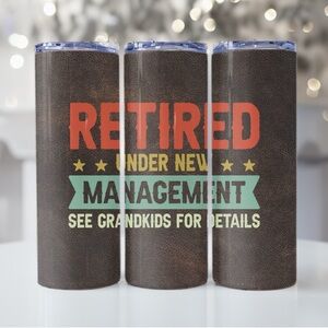 Retired management tumbler